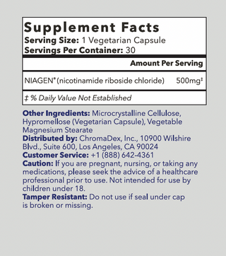 Tru Niagen® 500mg