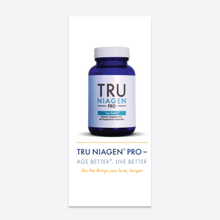 Tru Niagen Pro Brochure: Clinic-to-Customer (12pk bundle)